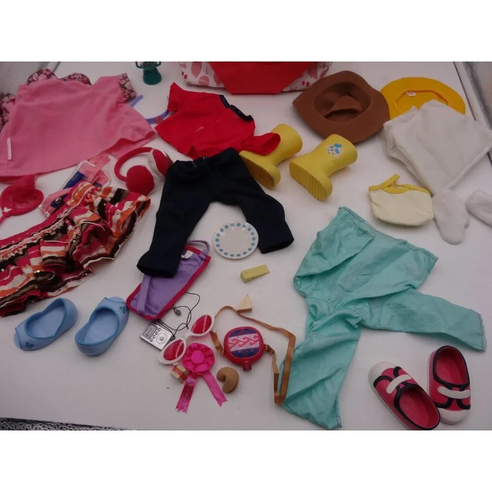 Our Generation‎ Doll Clothing for 18 inch Doll 18 plus Pieces Backpack Rainboot